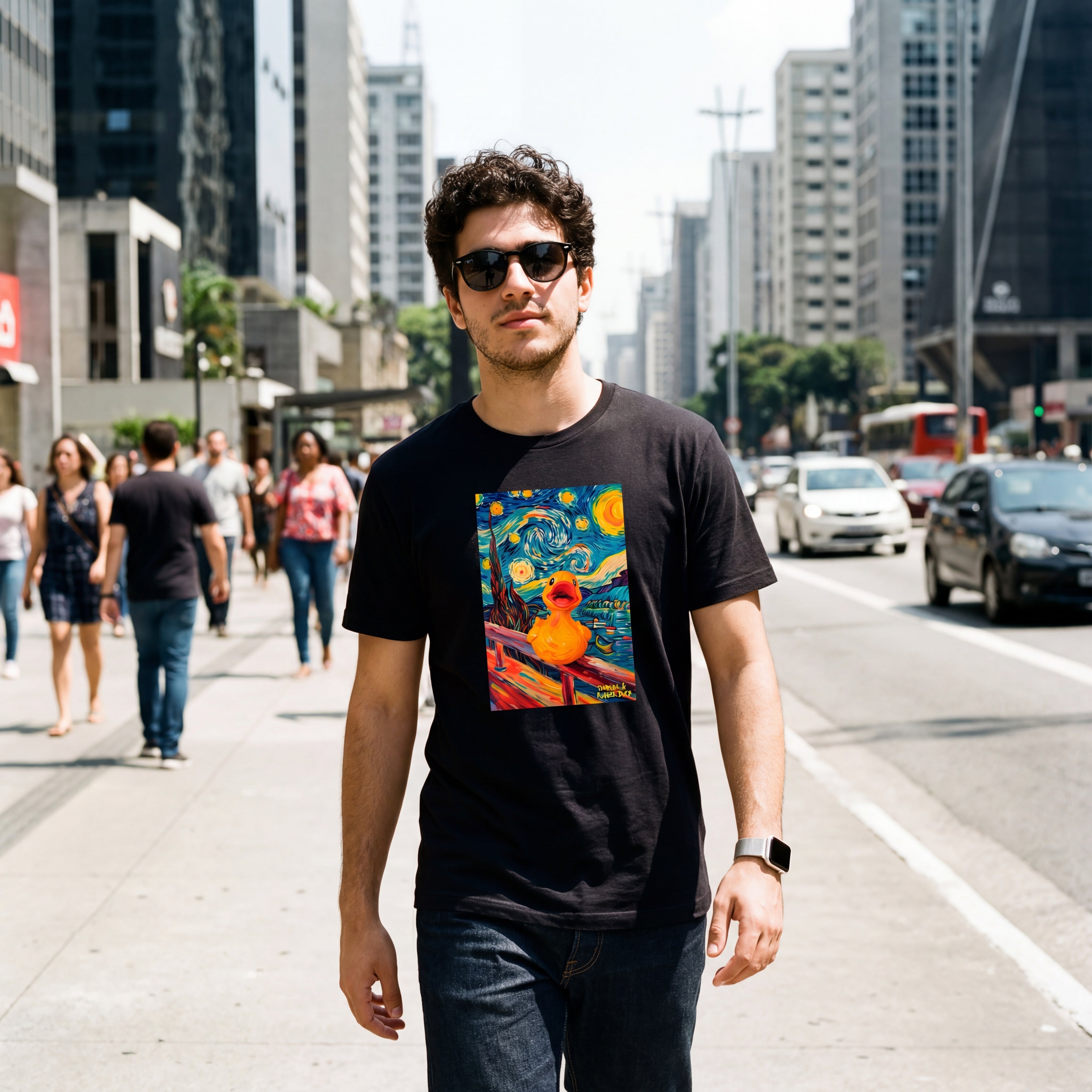 Camiseta MV & Rubber Duck - O Grito do Pato