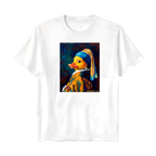 Camiseta Estampada MUVVAA & Rubber Duck - A Pata Com Brinco