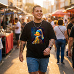 Camiseta Estampada Oversized MV & Rubber Duck - A Pata Com Brinco