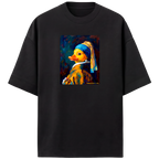 Camiseta Estampada Oversized MV & Rubber Duck - A Pata Com Brinco