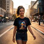 Camiseta Estampada MUVVAA & Rubber Duck - A Pata Com Brinco