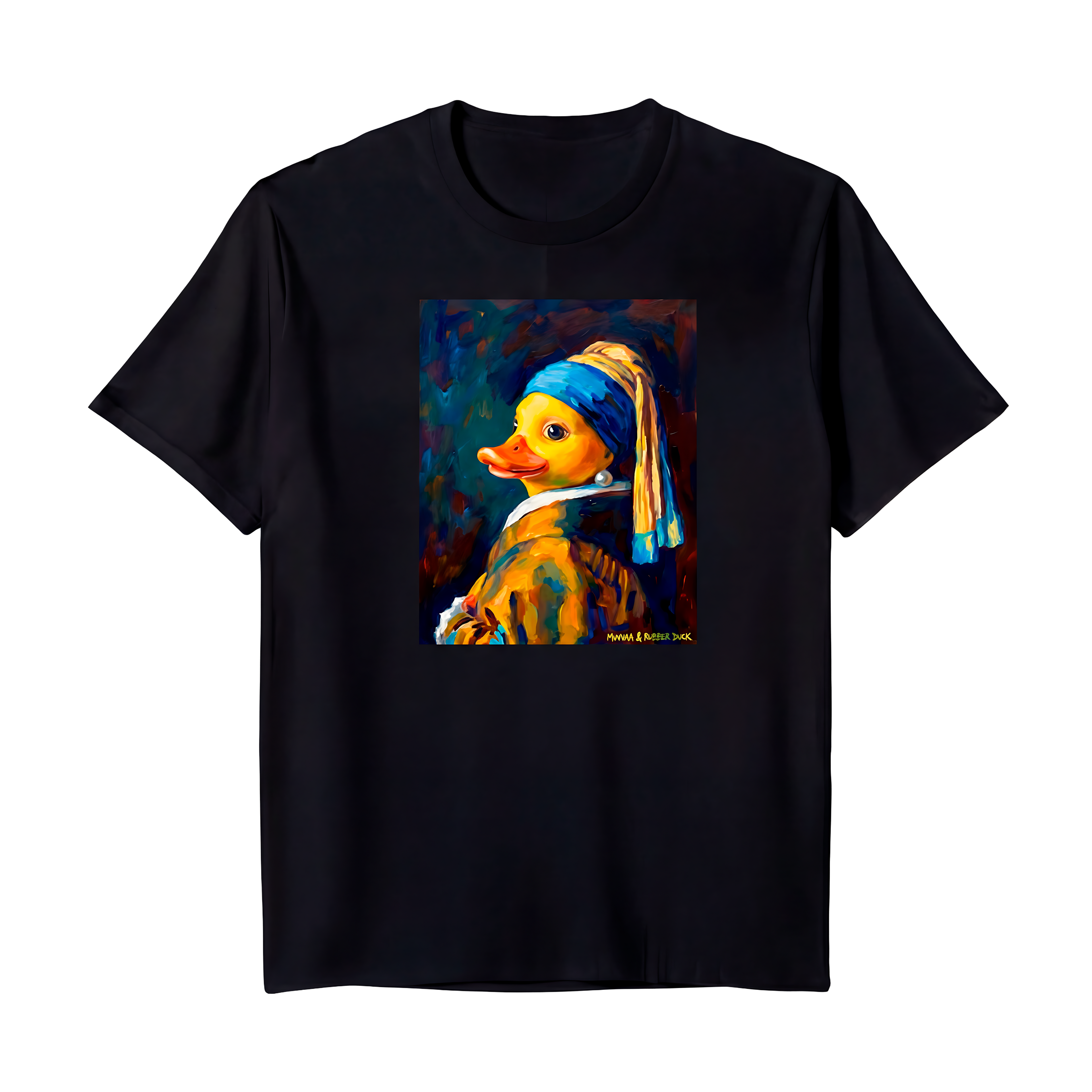 Camiseta Estampada MUVVAA & Rubber Duck - A Pata Com Brinco