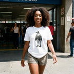 Camiseta Estampada Premium Penguim