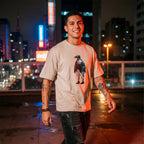 Camiseta Estampada Oversized Penguim