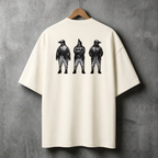 Camiseta Estampada Oversized Penguim
