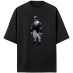 Camiseta Estampada Oversized Penguim