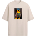 Camiseta Estampada Oversized Wired Duck