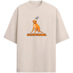 Camiseta Estampada Oversized Salted Caramel