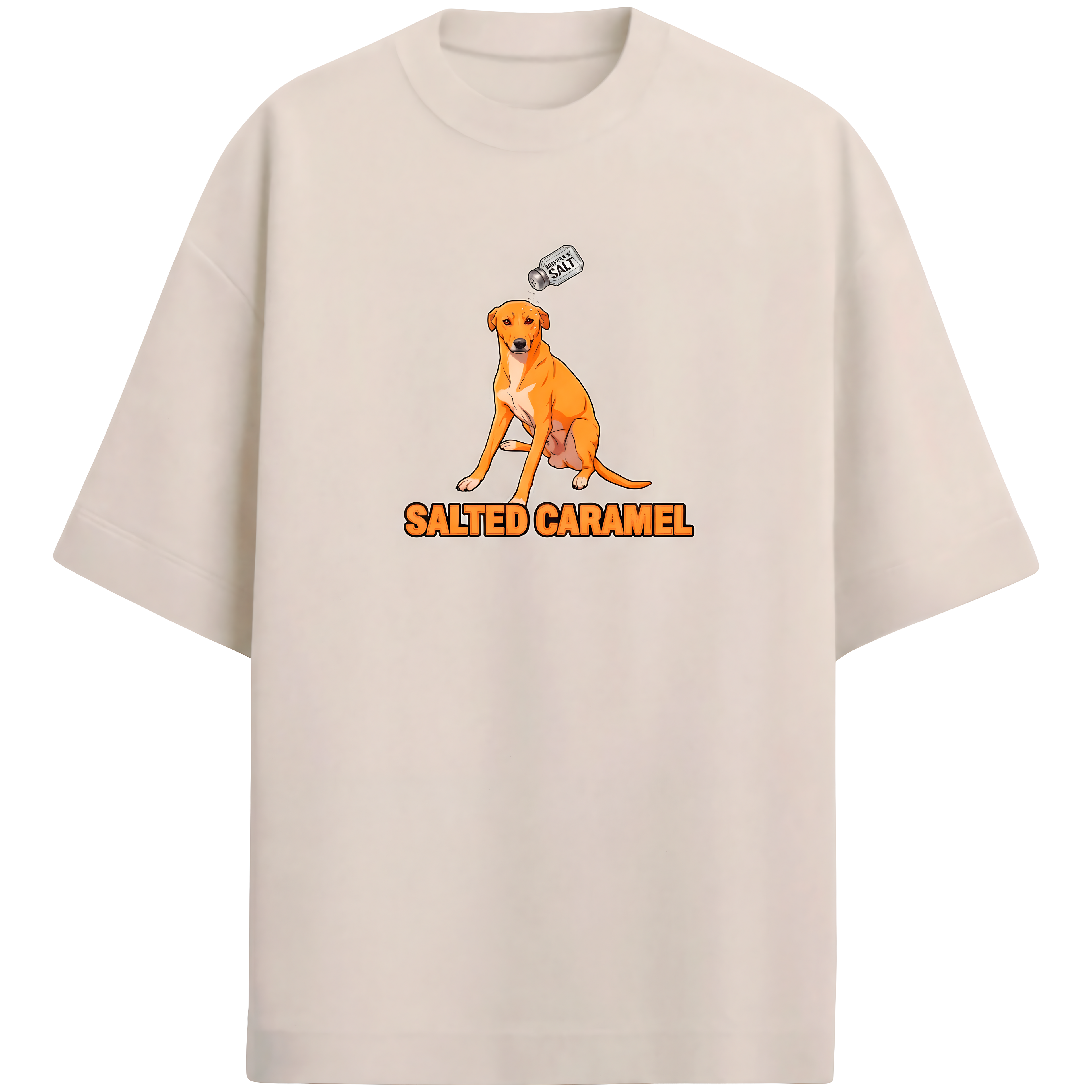 Camiseta Estampada Oversized Salted Caramel