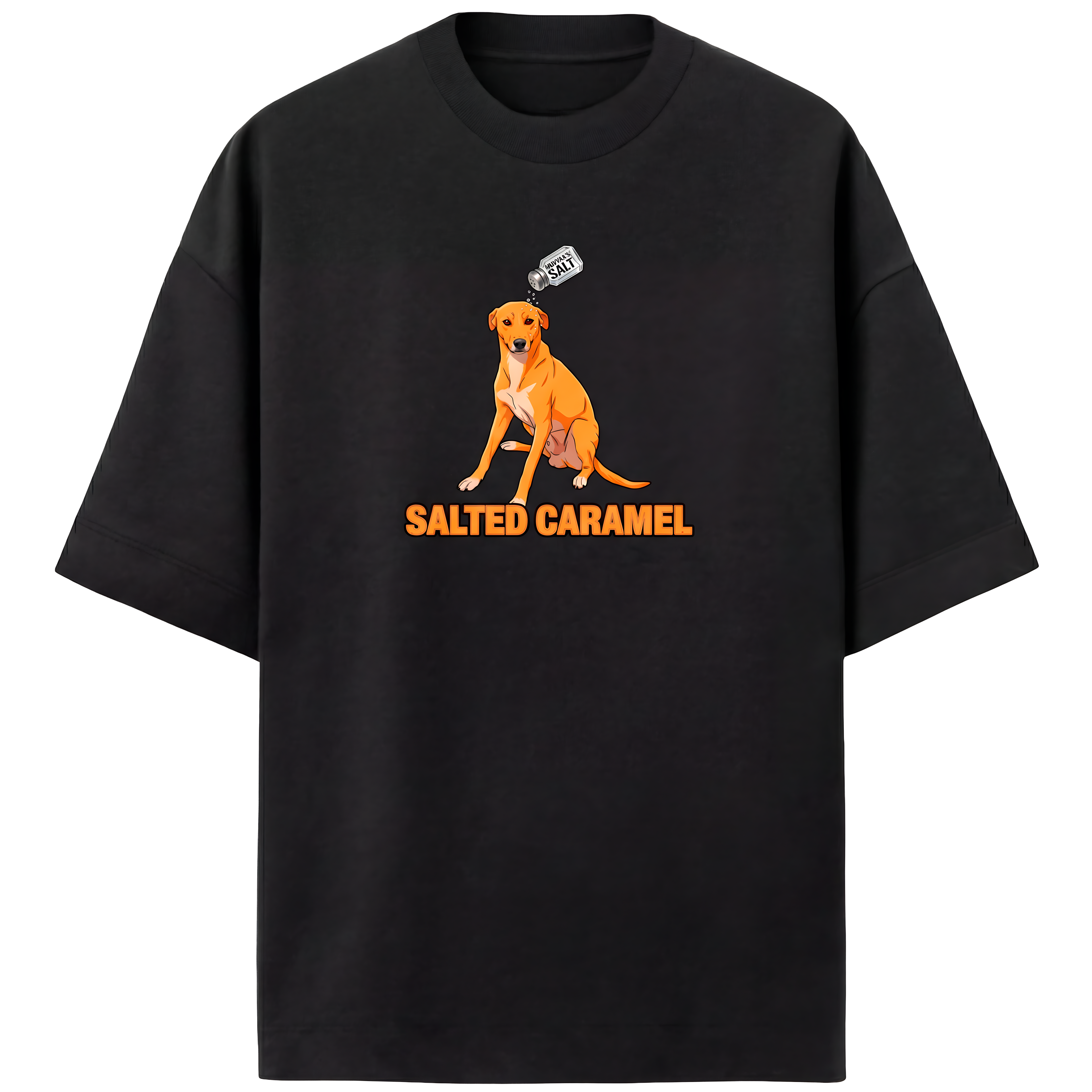 Camiseta Estampada Oversized Salted Caramel