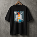 Camiseta Estampada Oversized She's a DJ